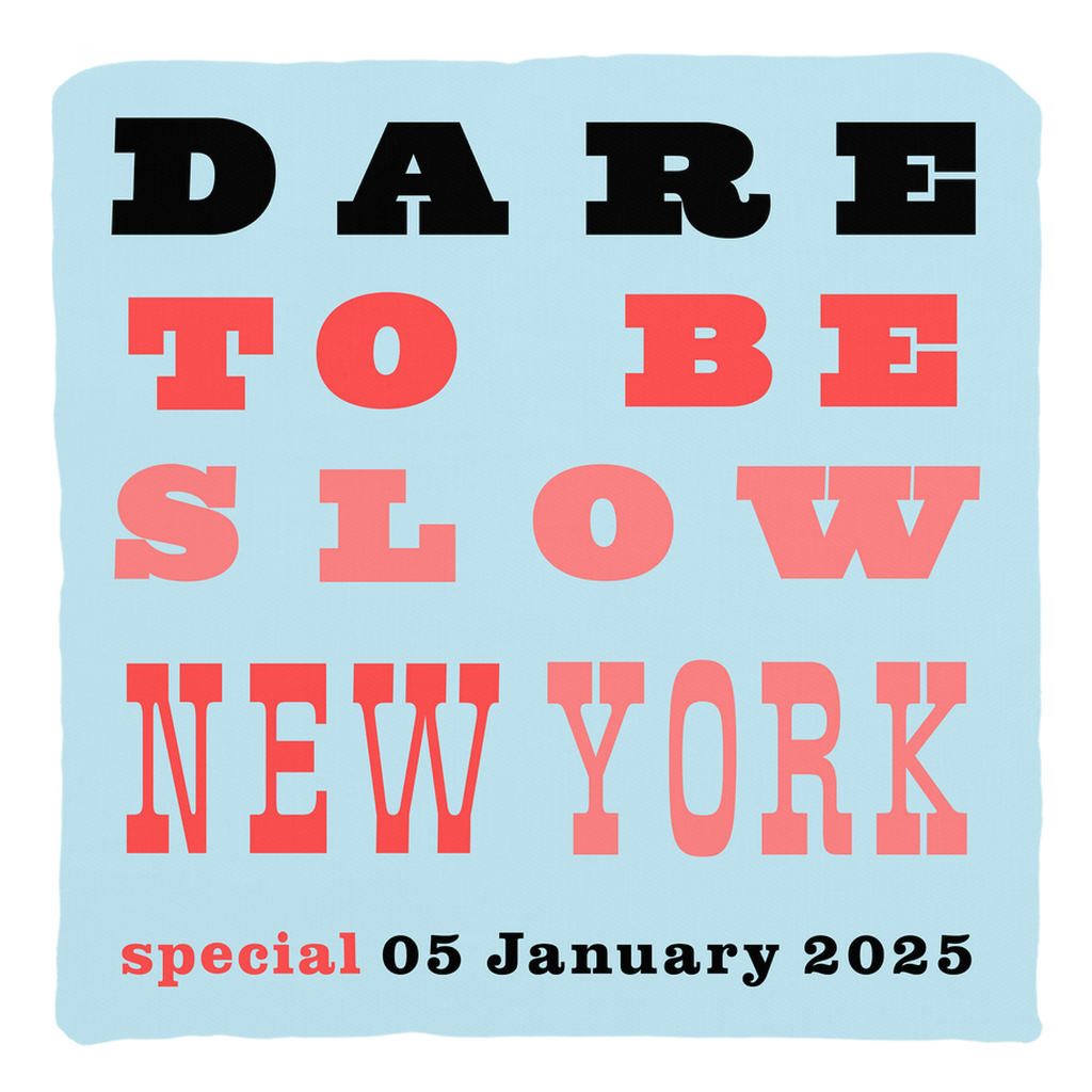 Dare To Be Slow 14"x14" Throw Pillow-Blue