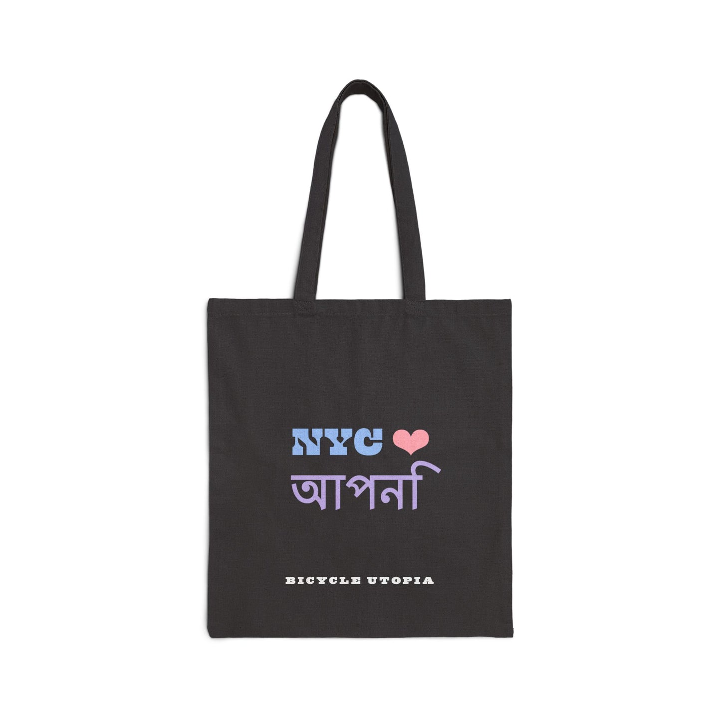 NYC ❤️ You Cotton Canvas Tote Bag - Hindi