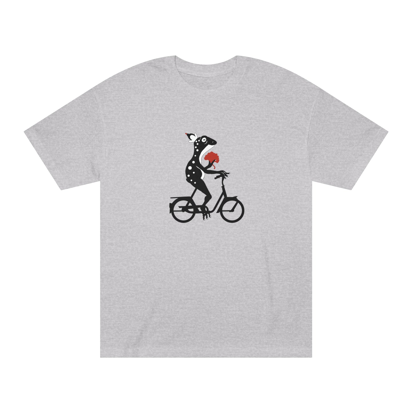 Lucky Buddhist Frog Bicyclist Premium Classic Tee