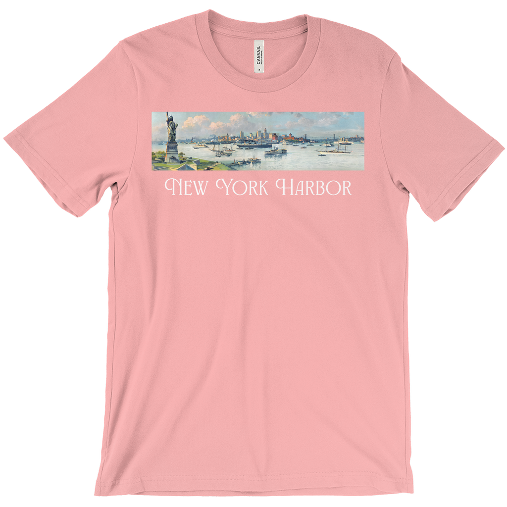 New York Harbor Vintage Tee - Pink