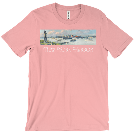 New York Harbor Vintage Tee - Pink