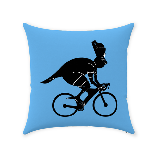 Horus Bike Life 14"x14" Throw Pillow